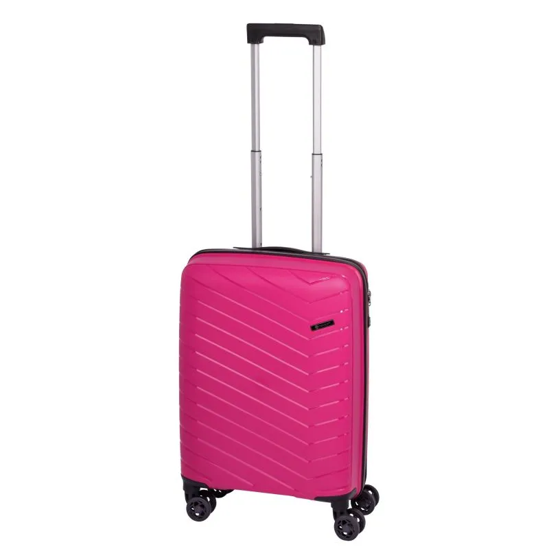 Check.IN 3-tlg. Kofferset ORLANDO mit 4 Rollen - magenta