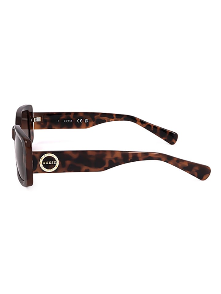 Guess Damen-Sonnenbrille in Braun günstig kaufen 53