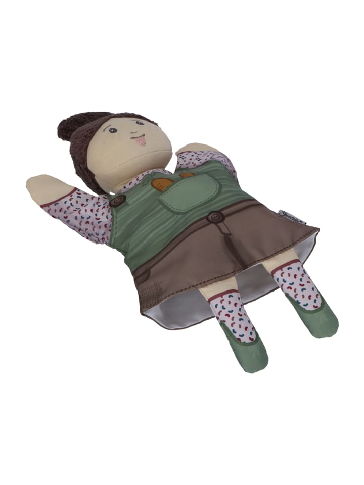 Sterntaler Handpuppe Luzy Print in sattes grün günstig kaufen onesize