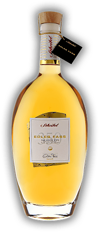 Scheibel Edles Fass 350 Nussler Scheibel Edles Fass 350 Nussler Über Gold destilliert, im Eichenfass gelagerte Spirituose. 0,7	 Liter - Vol 40%