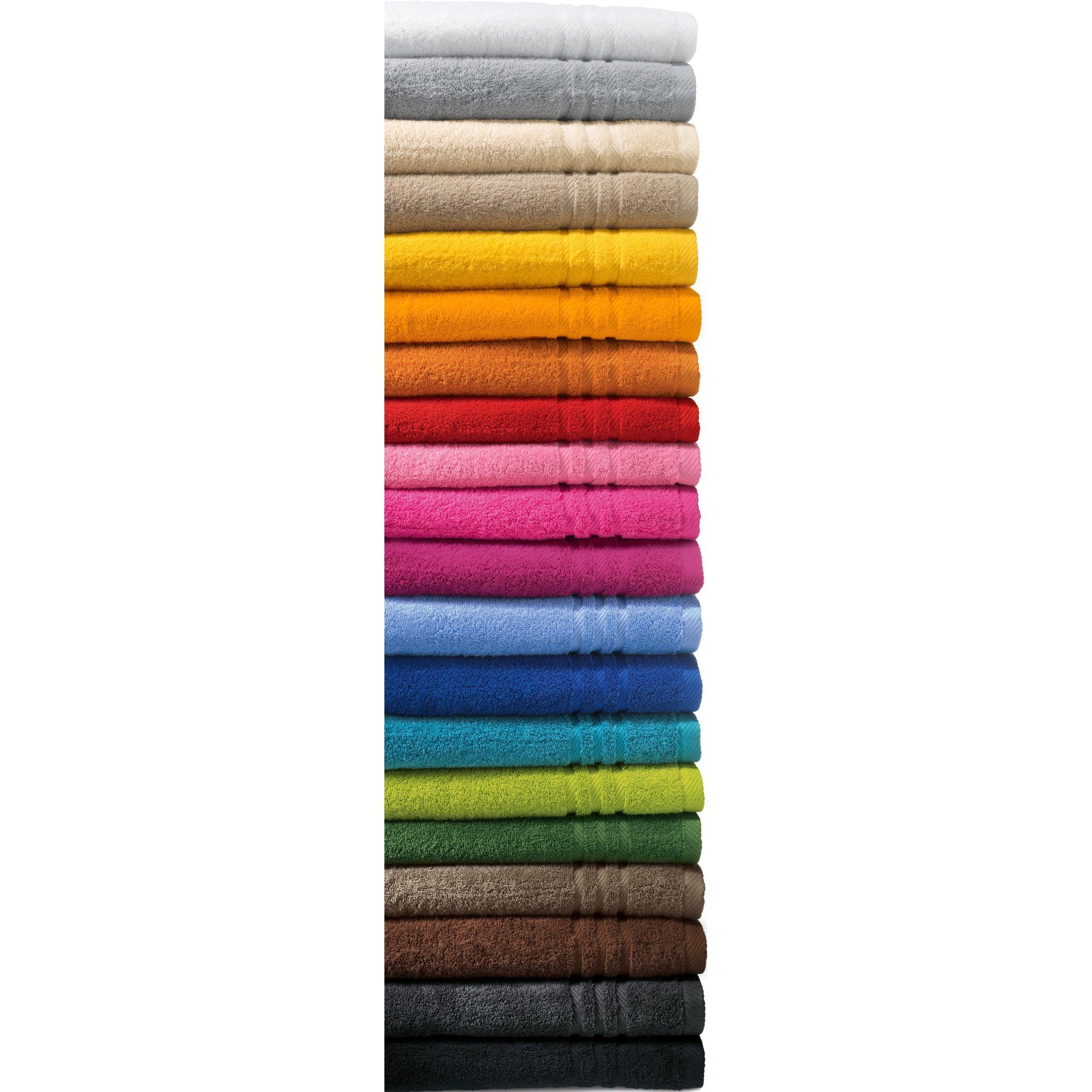 Duschmatte Duschvorlage REDBEST, Walk-Frottier Uni
