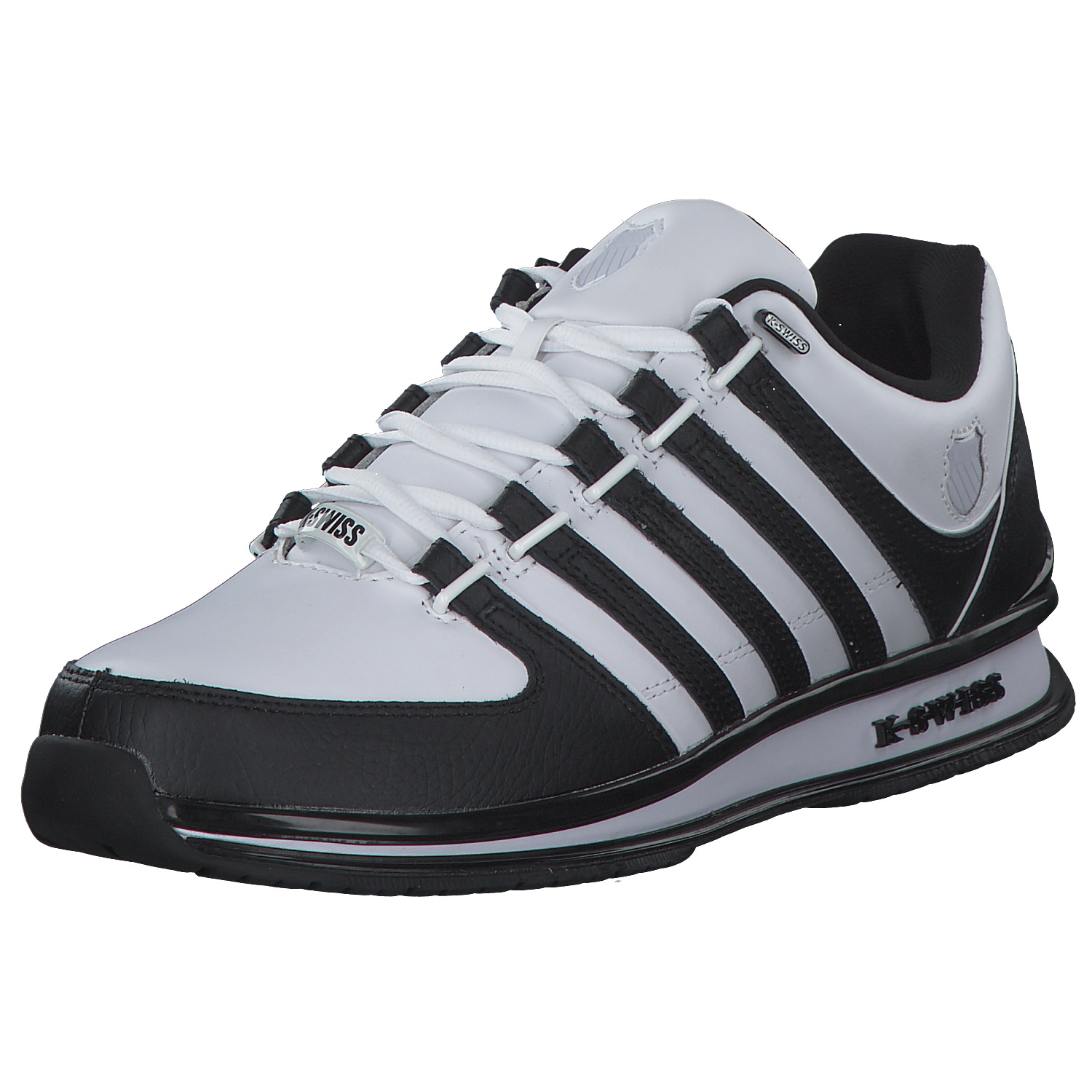 K-Swiss Rinzler 01235, Sneakers Low, Herren, white/white/black