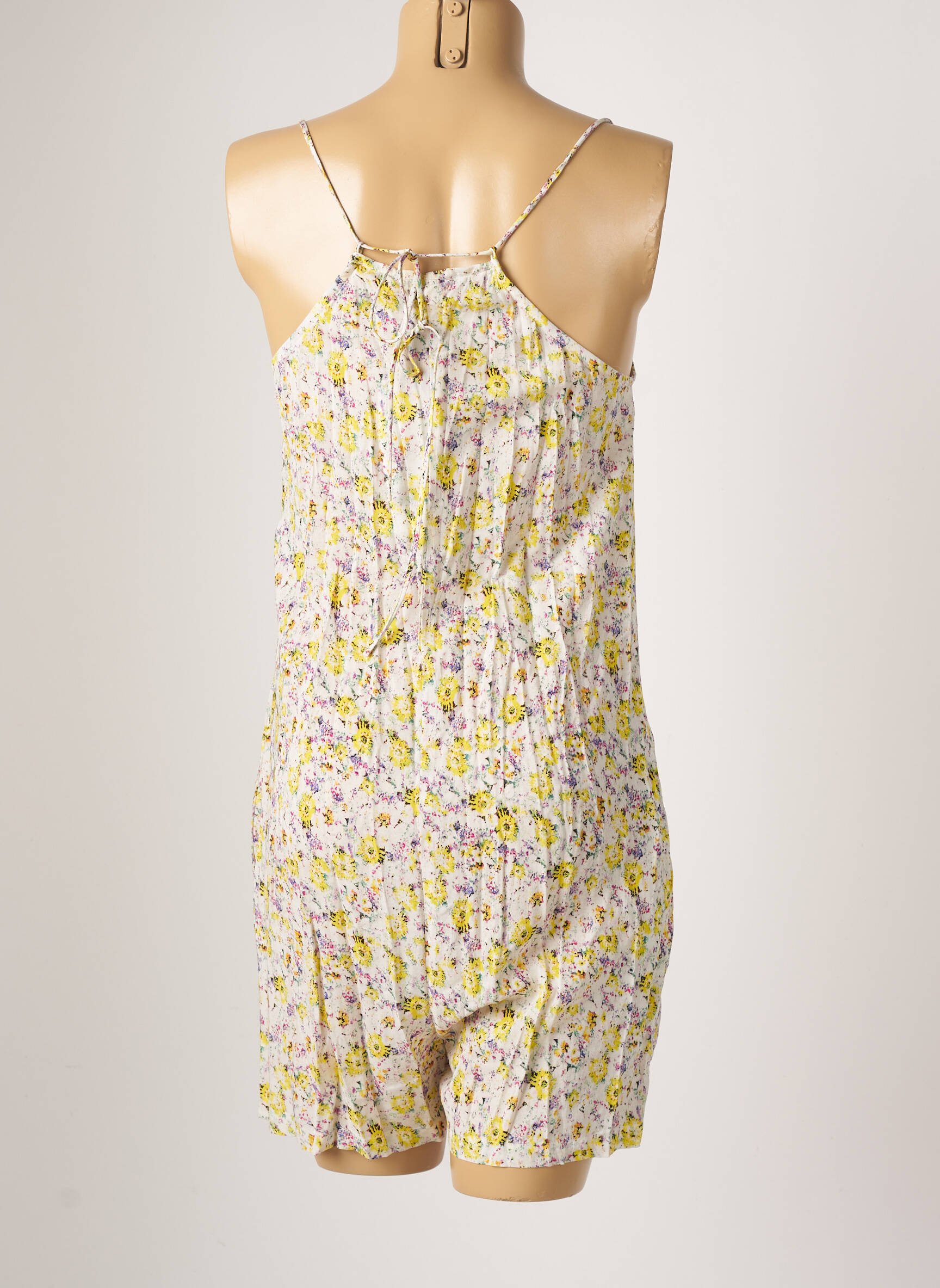 See U Soon Combi Shorts Femme couleur jaune