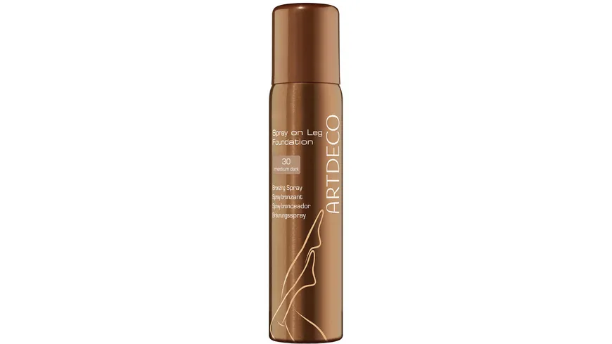 ARTDECO Foundation Spray on Leg 30 - medium/dark