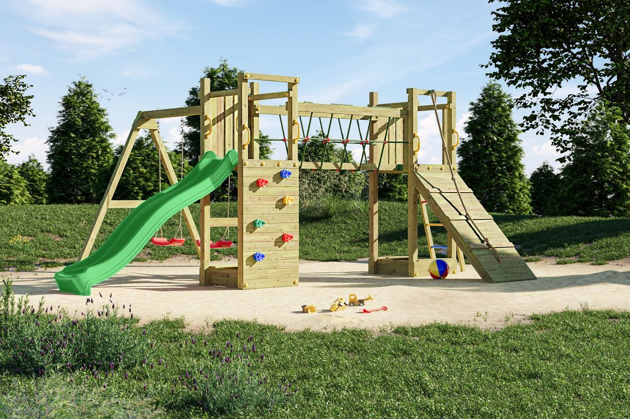 FUNGOO FUNGOO Spielturm Klettergerüst Maxi Funny Exposure