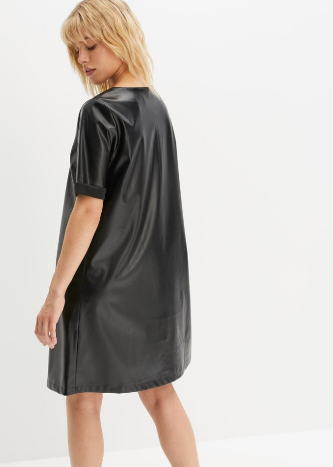 Kleid aus Lederimitat