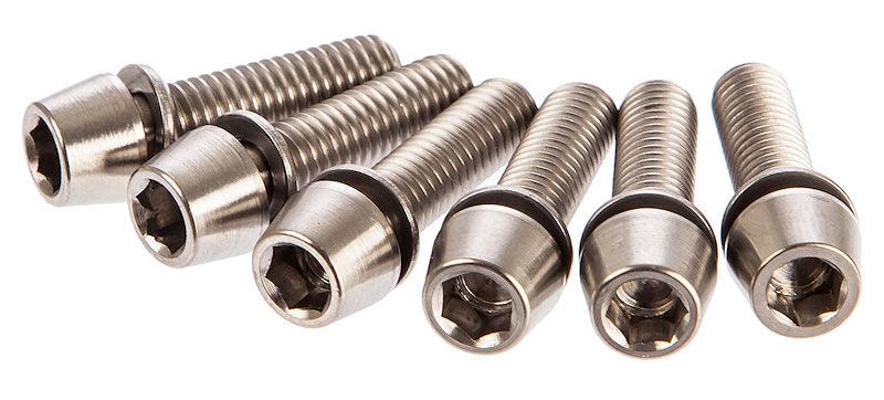 Ritchey 4axis Vorbauschrauben Titan (6 Stück)