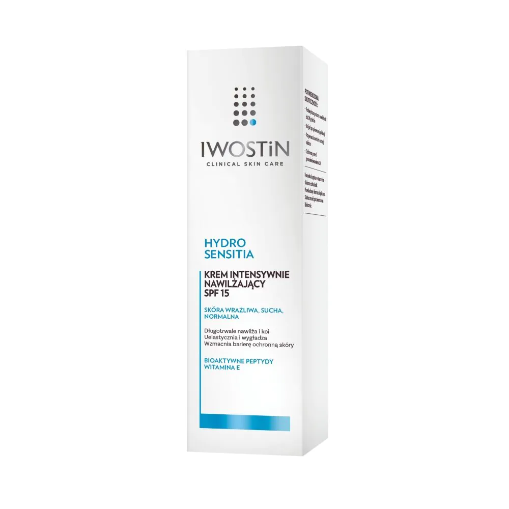 Iwostin Hydro Sensitia intenzivno hidratantna krema za lice SPF 15