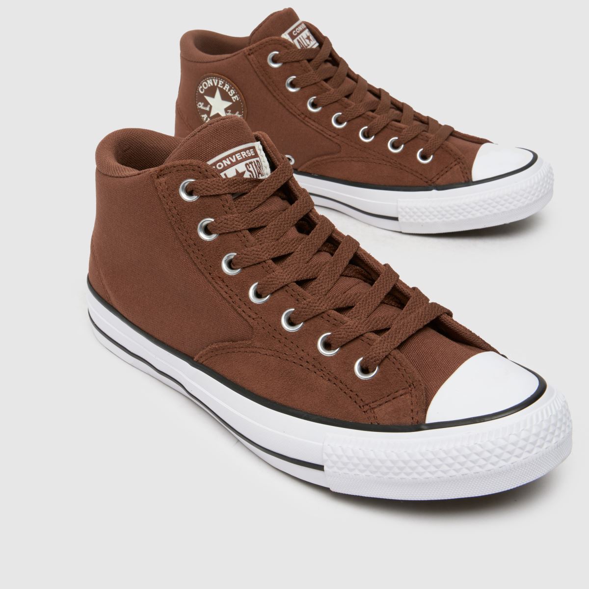 Converse All Star Malden cipők barna és fehér színben