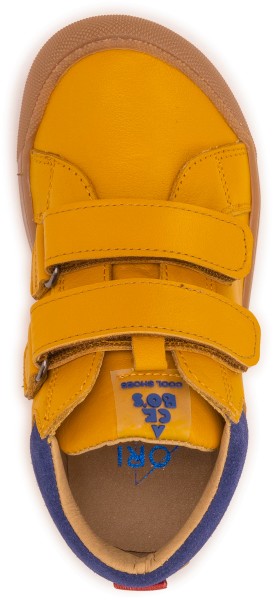 Acebos ~ MidCut Klettschuh Leder ~ Mustard