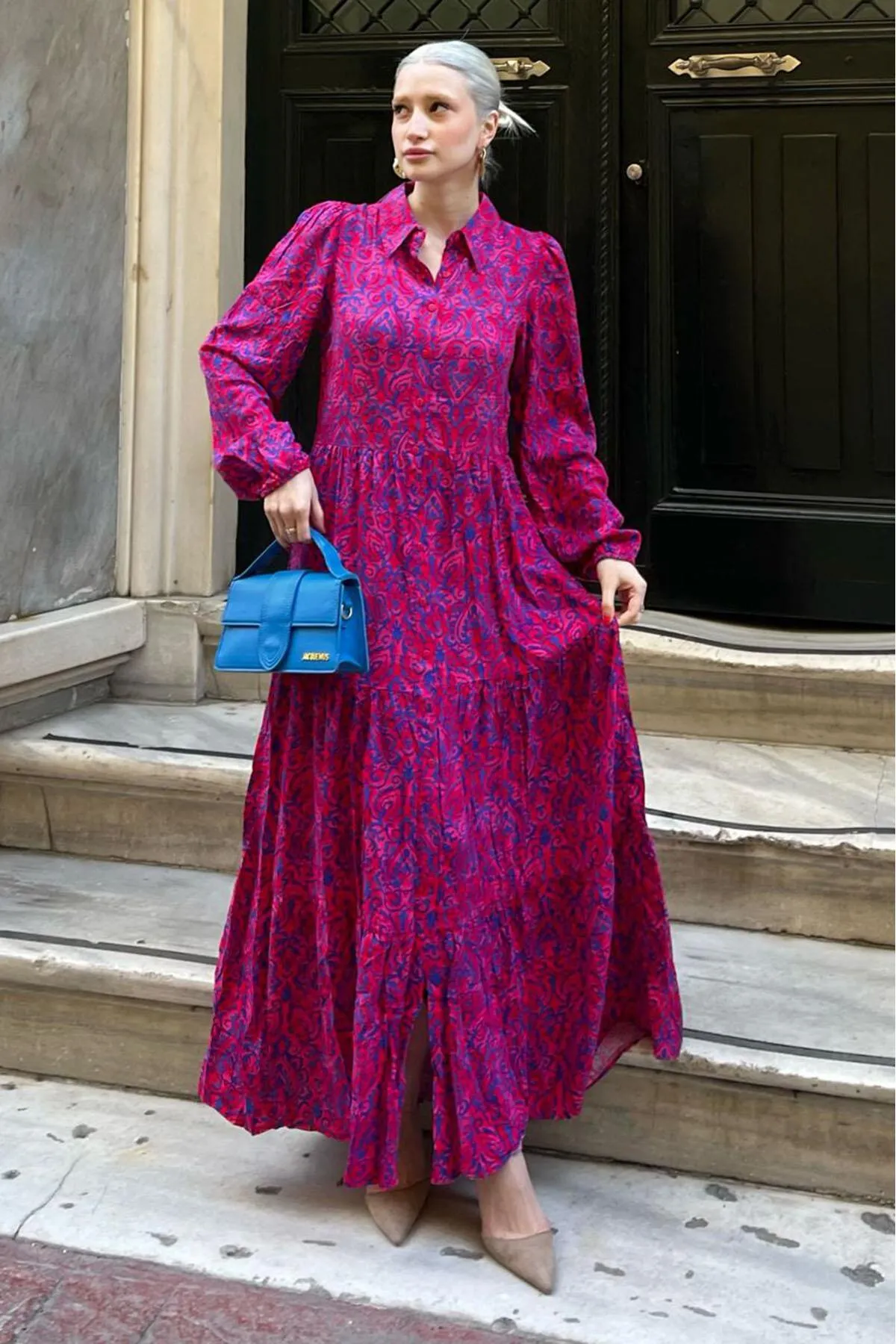 Madmext  Kleid - Rot - A-Linie