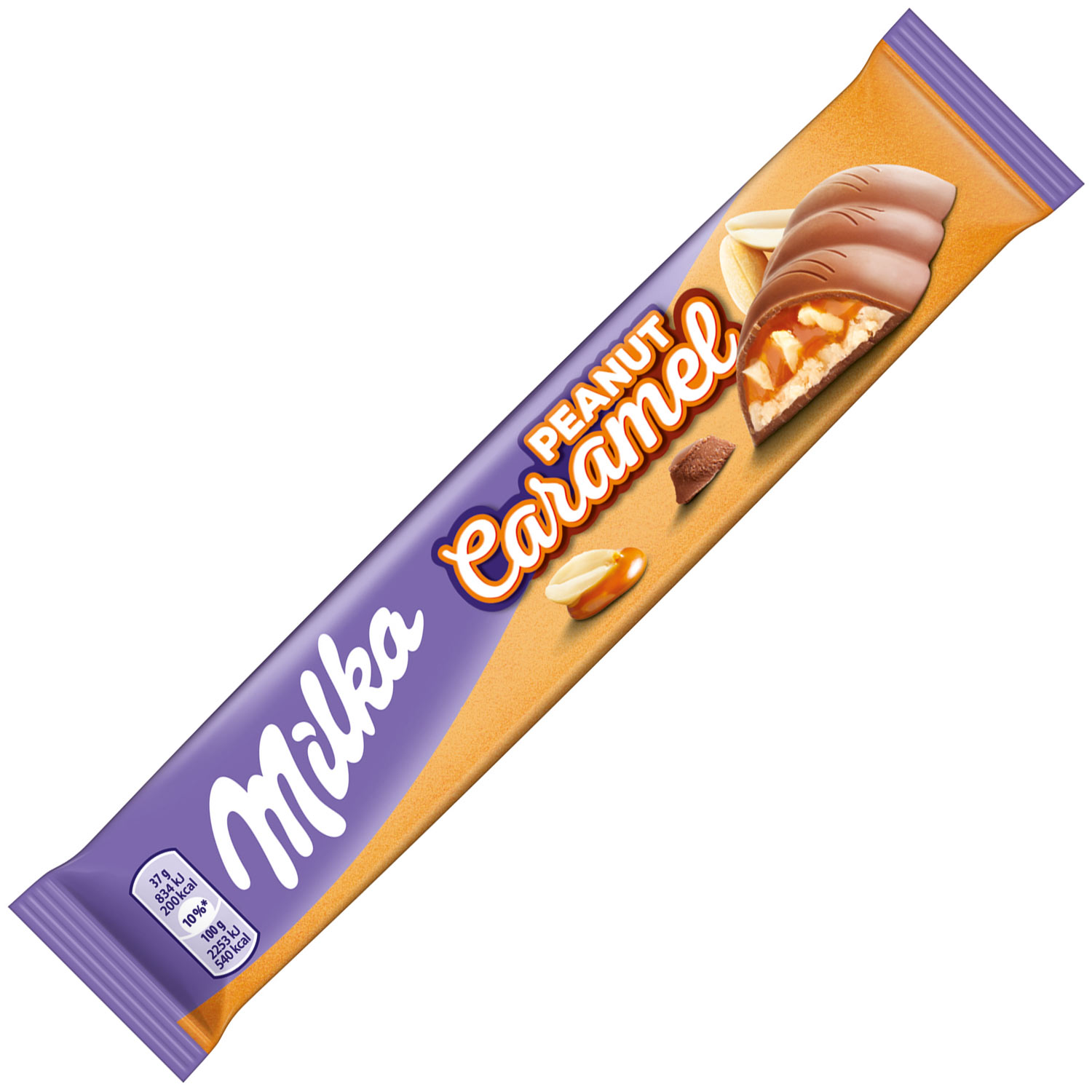 Milka Peanut Caramel Riegel 5x37g