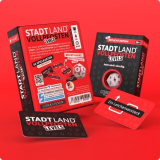 Stadt Land Vollpfosten - Levels: Rotlicht Edition - 