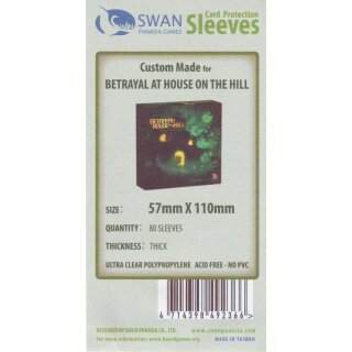 Swan Panasia Kartenhüllen 57mm x 110mm Premium (80)