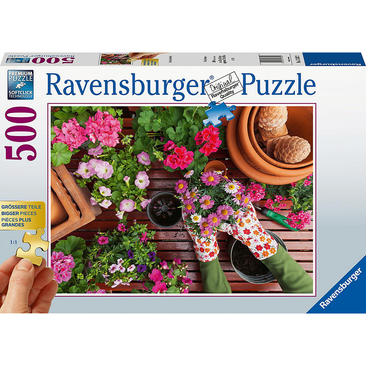 Puzzle Große Gartenliebe