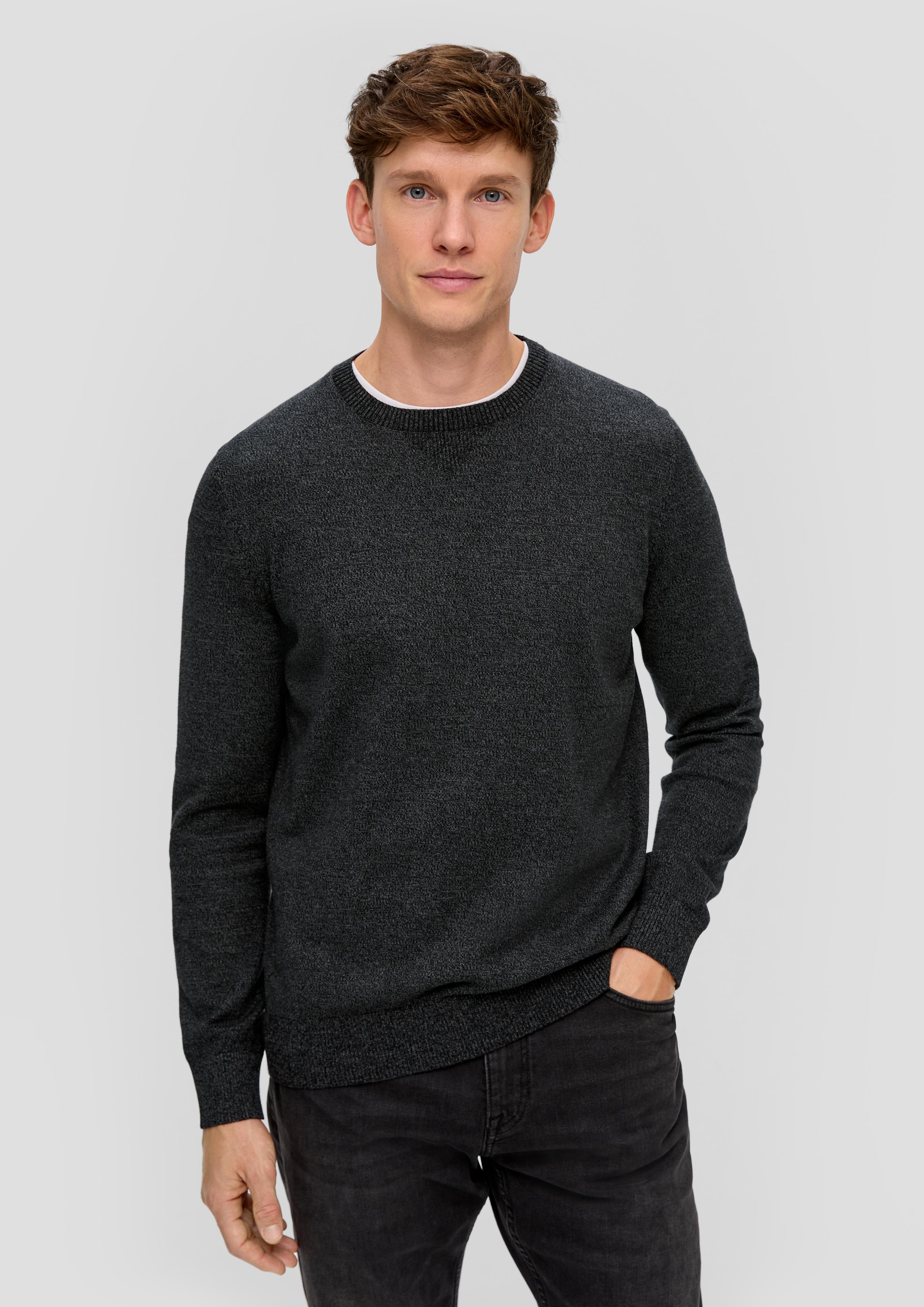 Strickpullover aus Effektgarn  2137425-99X1