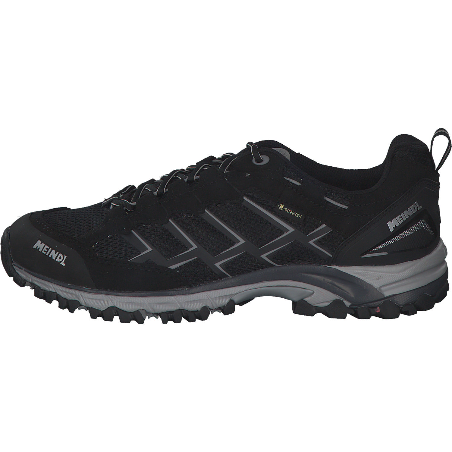 Meindl Caribe GTX 3825, Trekkingschuhe, Herren, Schwarz/Silber