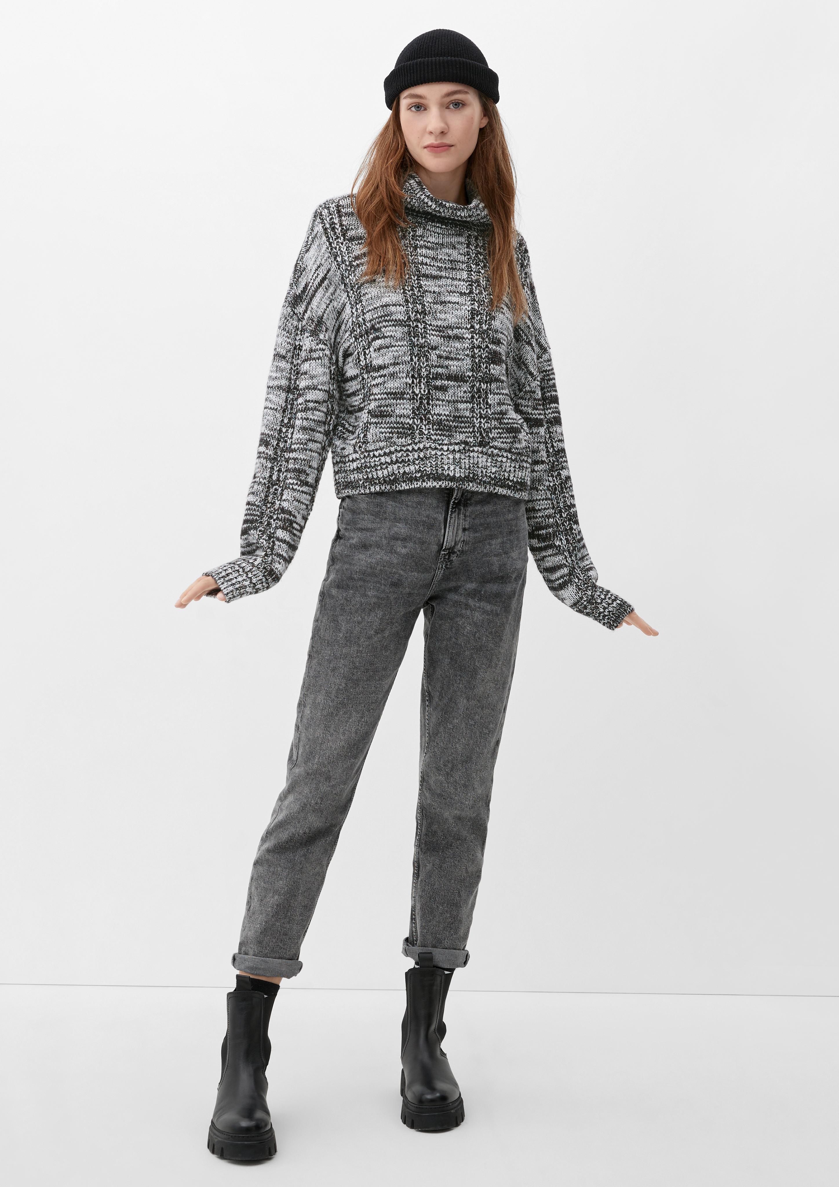 Strickpullover mit Rollkragen  2125115-99W0