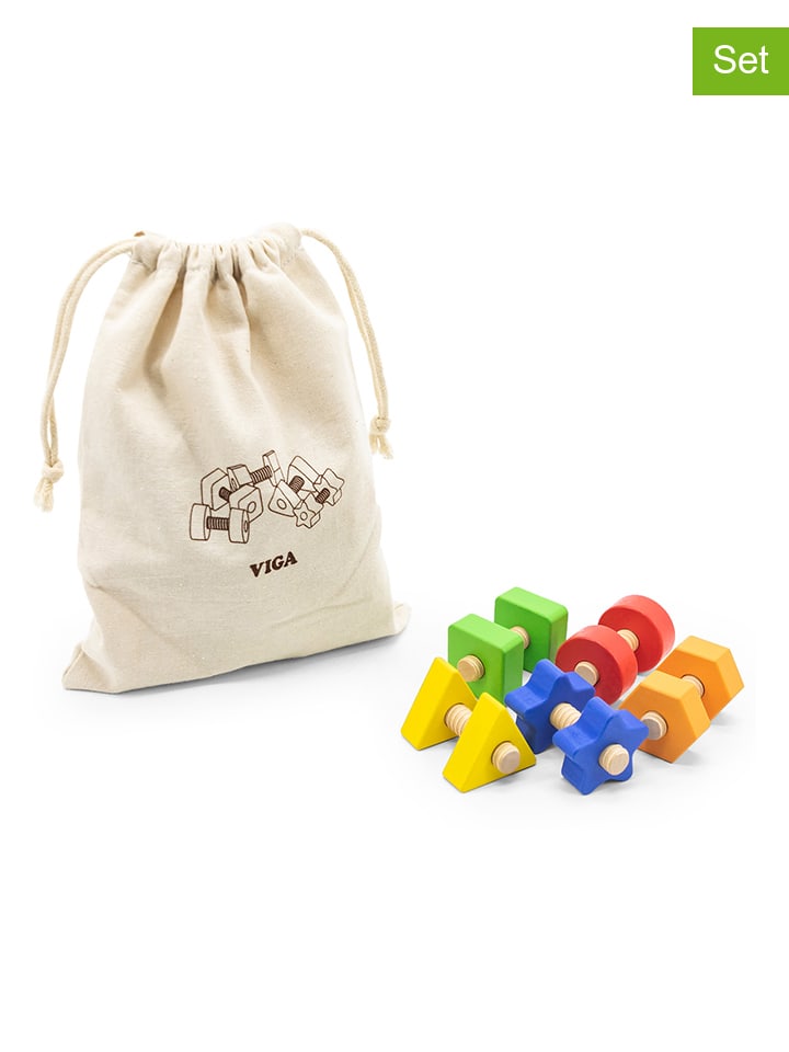 New Classic Toys 40tlg. Schrauben-Set in Bunt - ab 24 Monaten günstig kaufen onesize