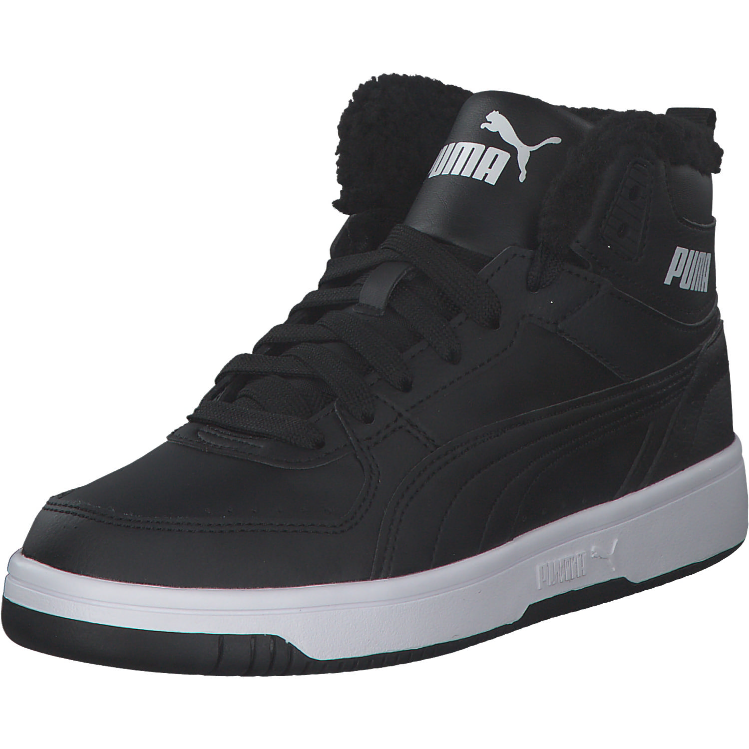 Puma Rebound Joy Fur Jr. 375477, Sneakers High, Kinder, Schwarz