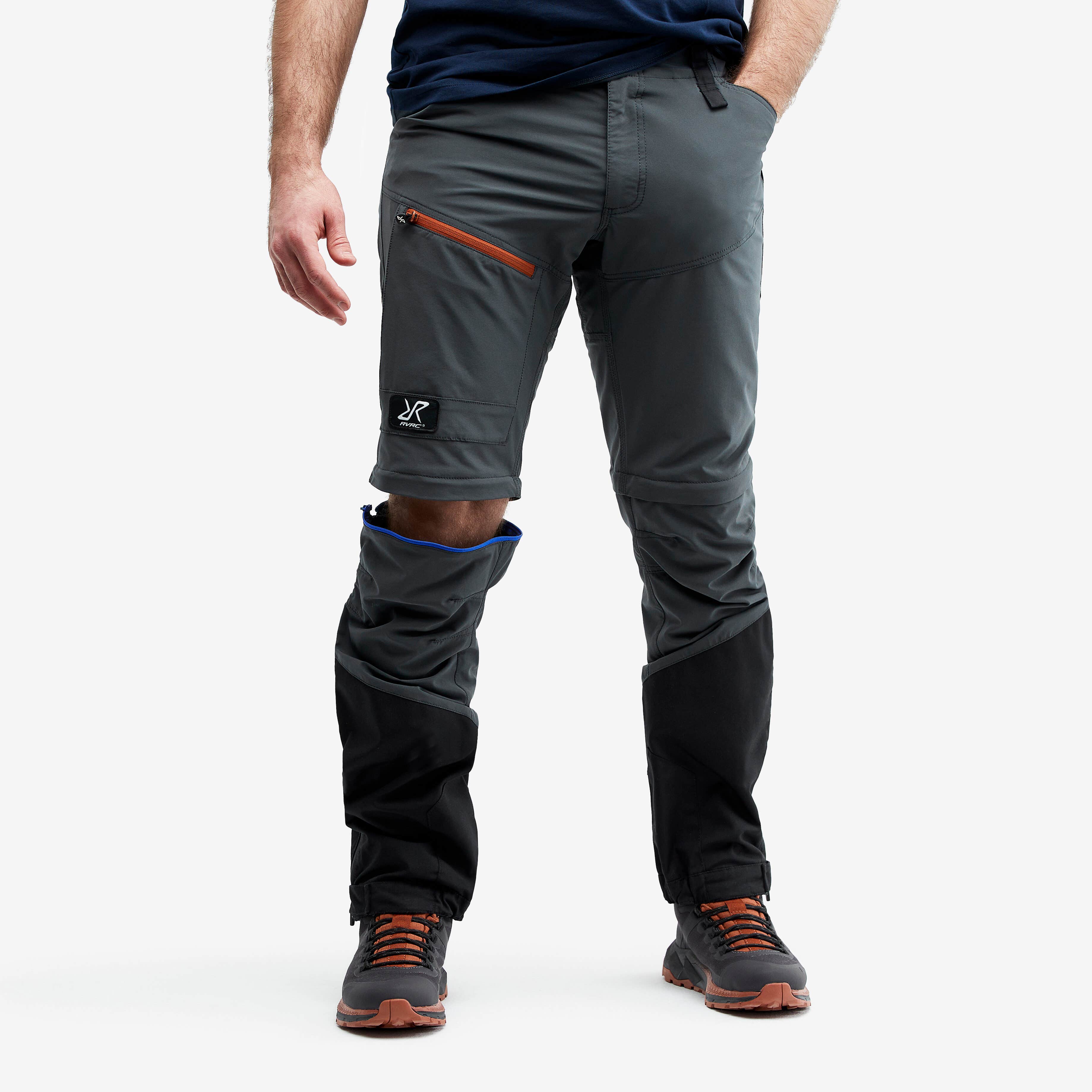 Silence T-zip Pants Homme Iron Grey/Rusty