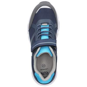 Run Lifewear Sneaker in blau