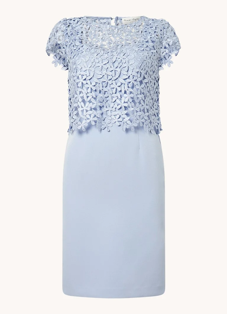 Vestido corto ajustado Phase Eight Petite Daisy con bordados.