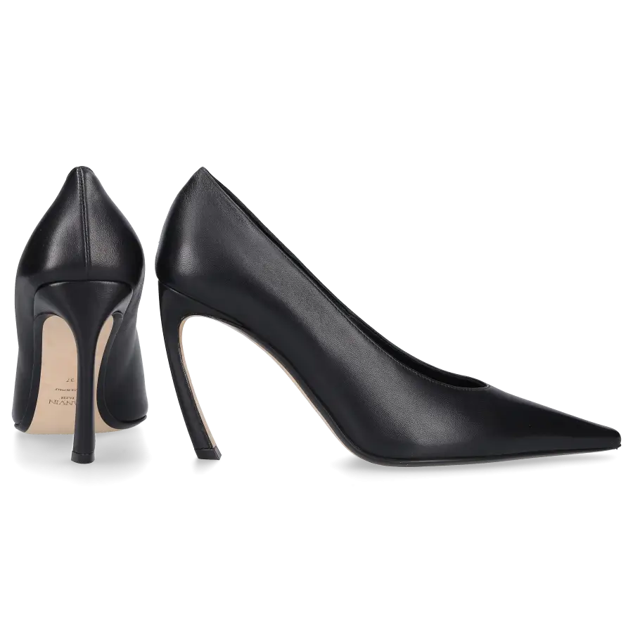 Lanvin - Pumps SWING 95 Kalbsleder - schwarz