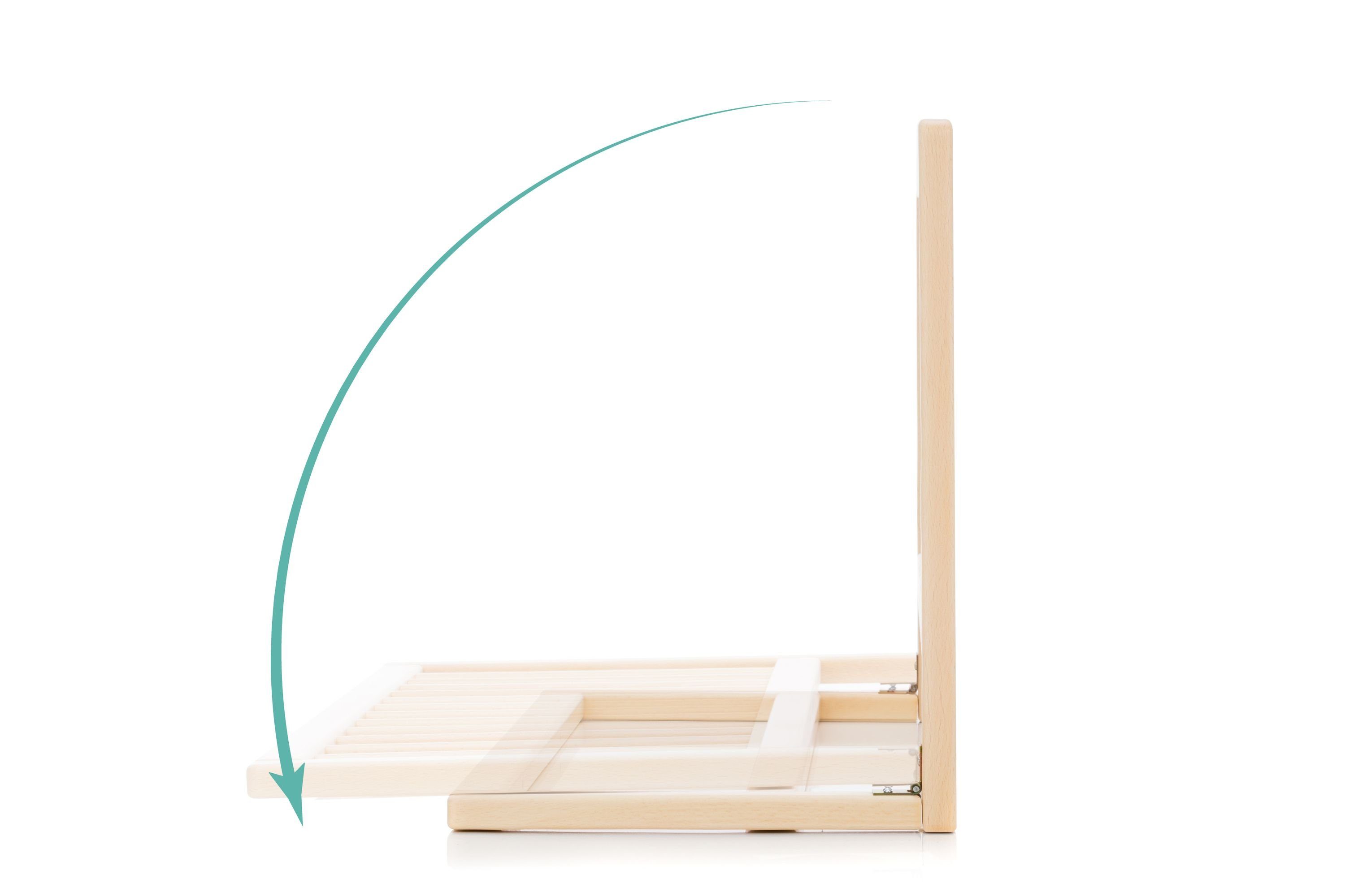 Fillikid Treppenschutzgitter Fillikid Bettgitter Holz Exclusiv (100 x 45 cm)