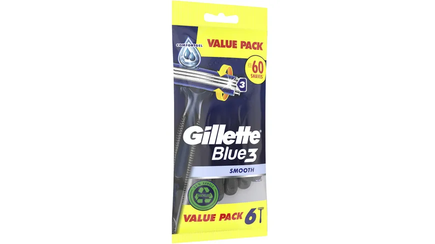 Gillette BLUE 3 Einweg Rasierer Smooth