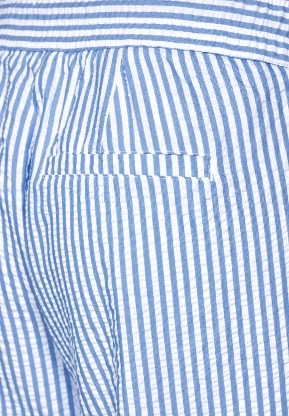 CECIL Casual Fit Seersucker Hose