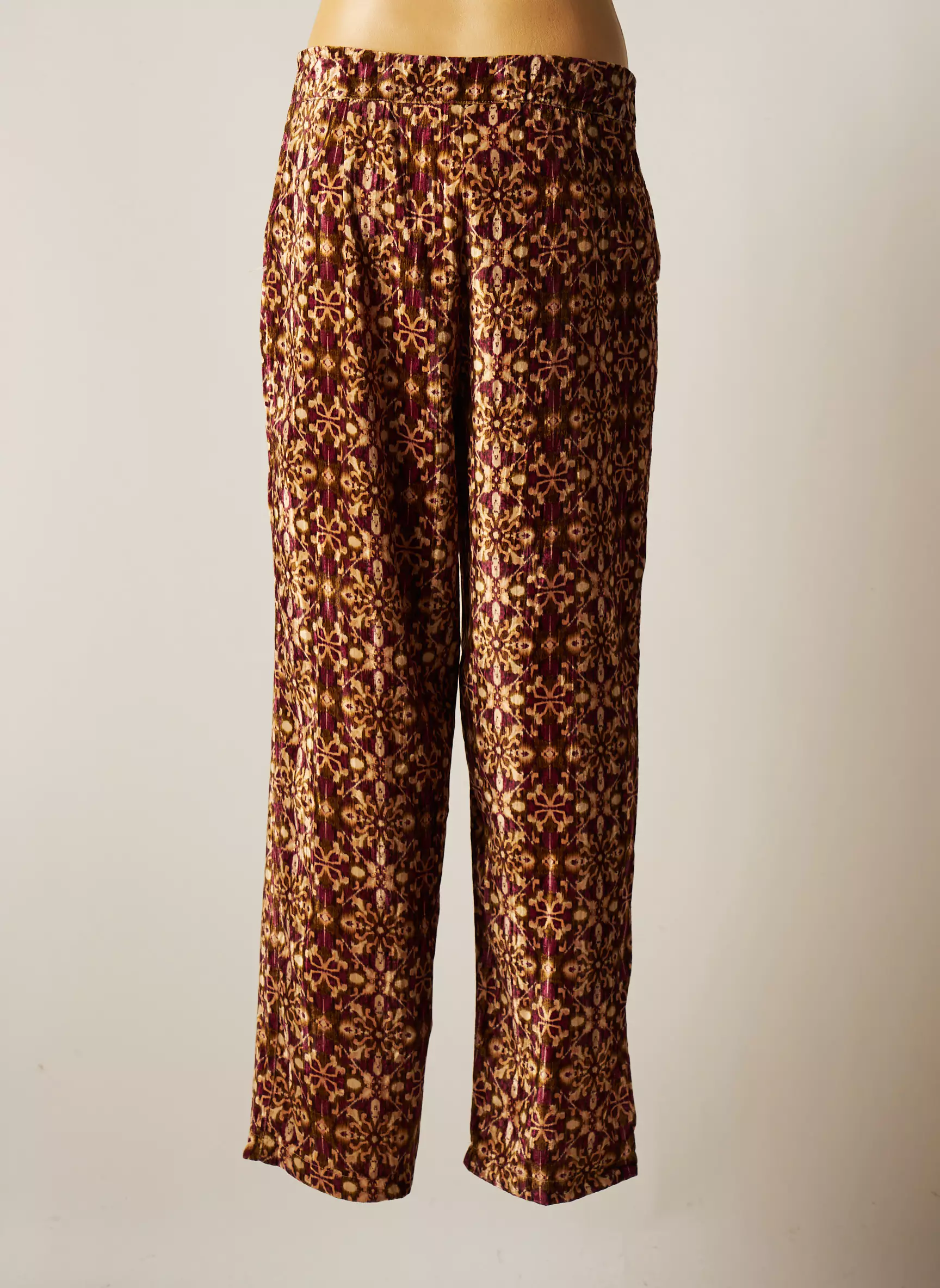La Fee Maraboutee Pantalons Slim Femme couleur violet
