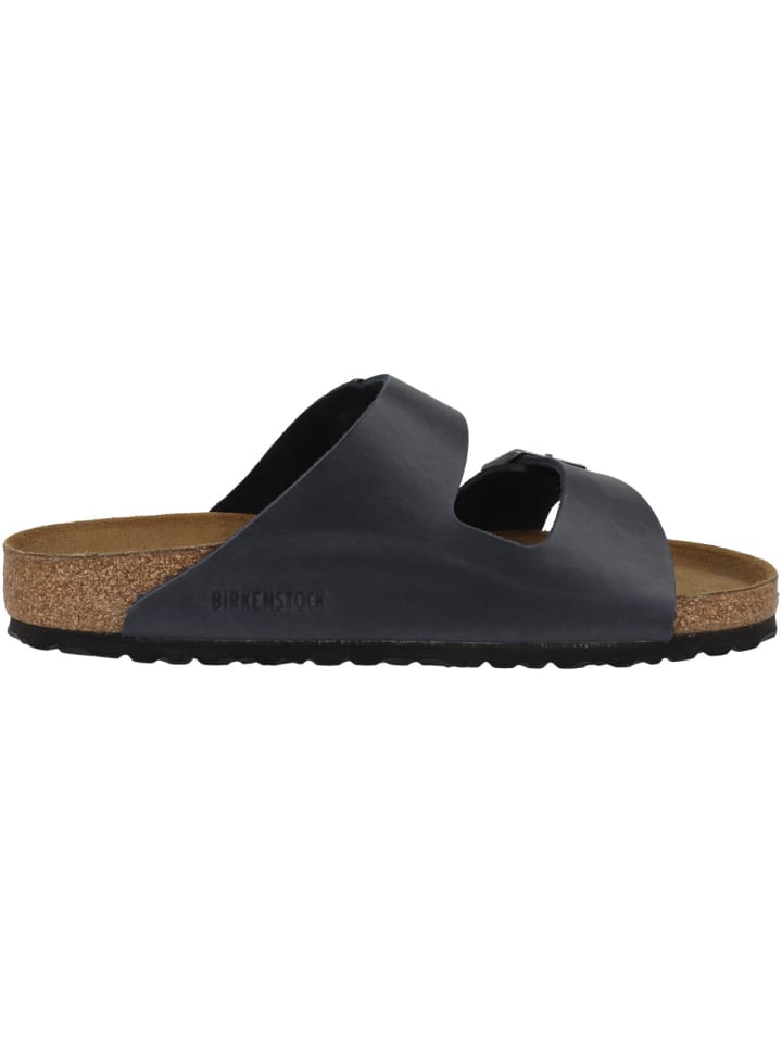 Birkenstock Sandale Arizona Leder Mix normal in dunkelblau günstig kaufen 48
