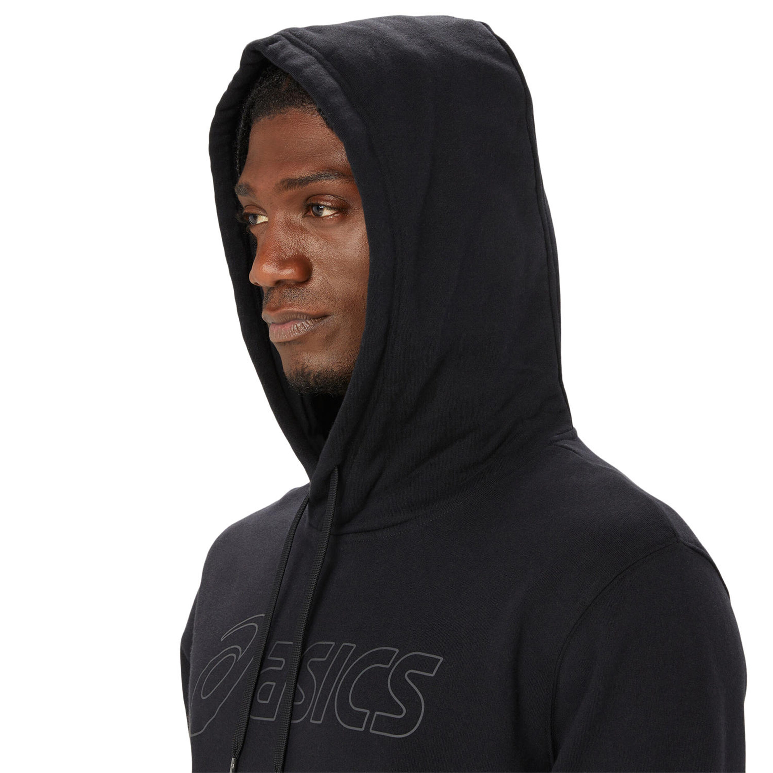 Logo Hoody Herren - Schwarz, Grau
