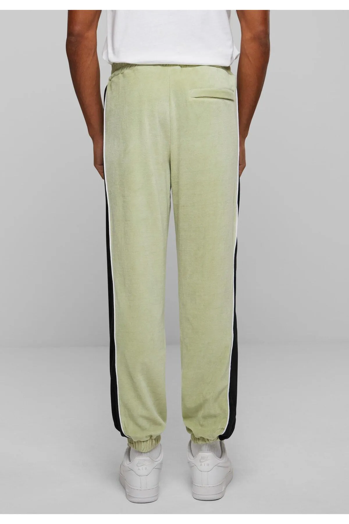 Sean John  Unisex JM221-012-02 SJ Script Logo Colorblock Samt Jogginghose