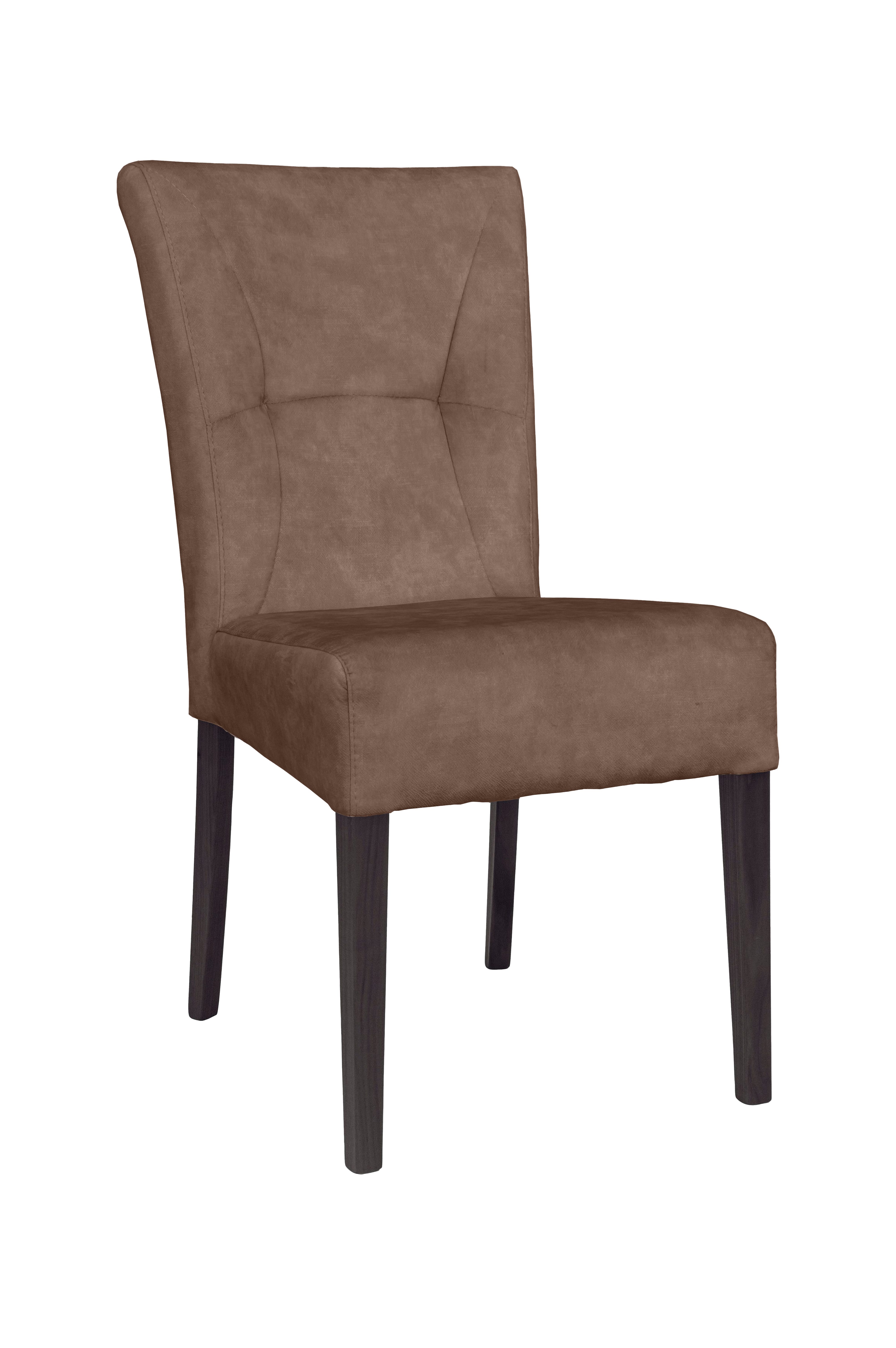 Home affaire 4-Fußstuhl Henry (Set, 2 St), Sitz und Rücken gepolstert