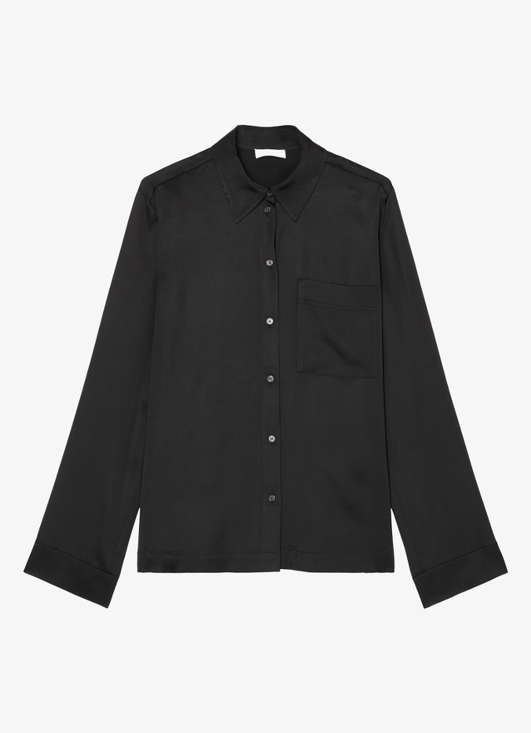 Marc O'Polo  Blouse van satijn