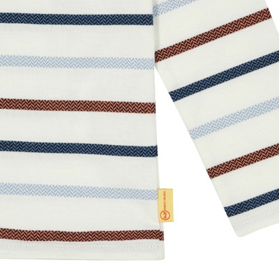 T-Shirt langarm, weiß für Jungs