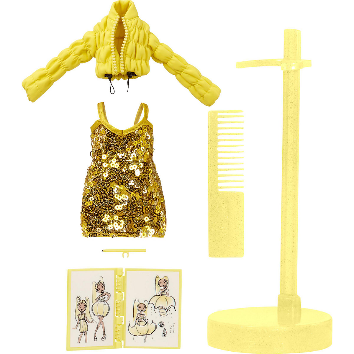 Rainbow High Fantastic Fashion Doll- Sunny (yellow)