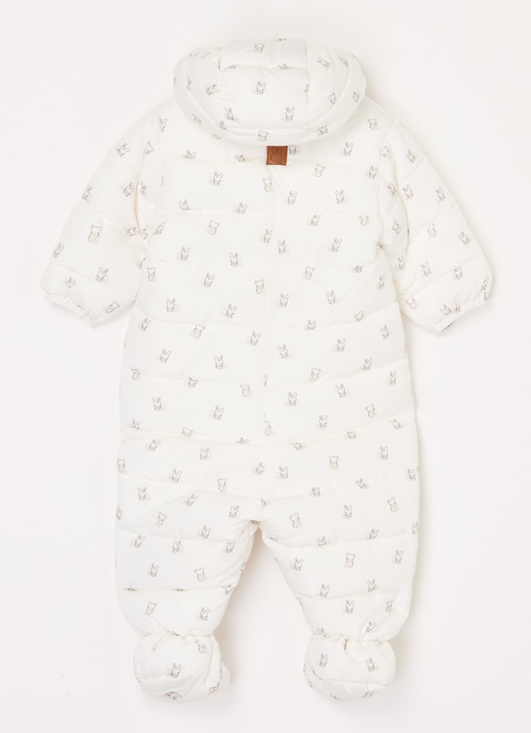 Benetton  Gewatteerd babypak met logoprint