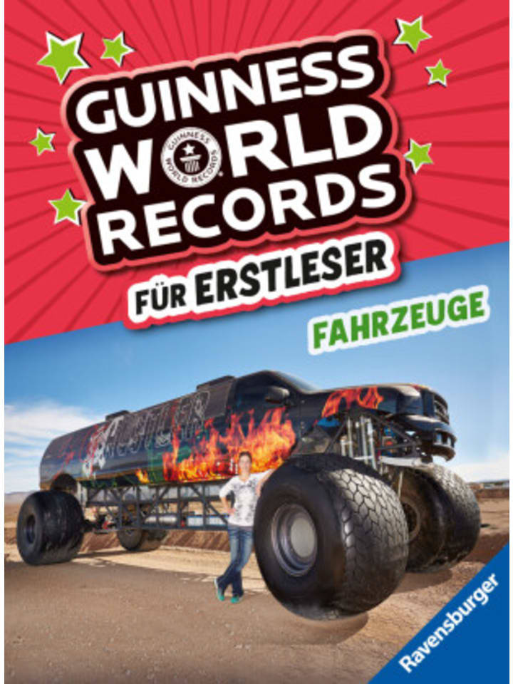 Ravensburger Verlag GmbH Buch - Guinness World Records für Erstleser - Fahrzeuge günstig kaufen onesize