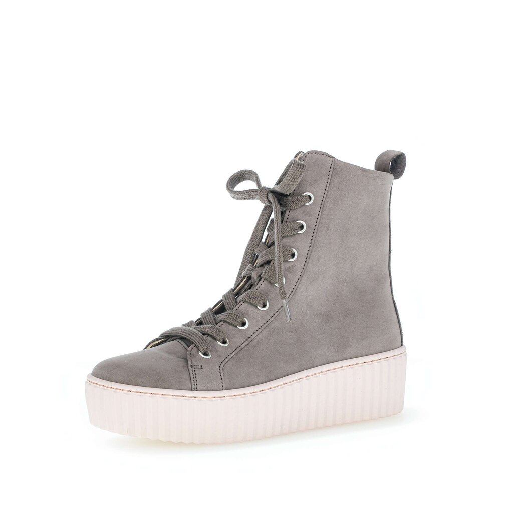 Gabor fashion Schnürstiefelette grau