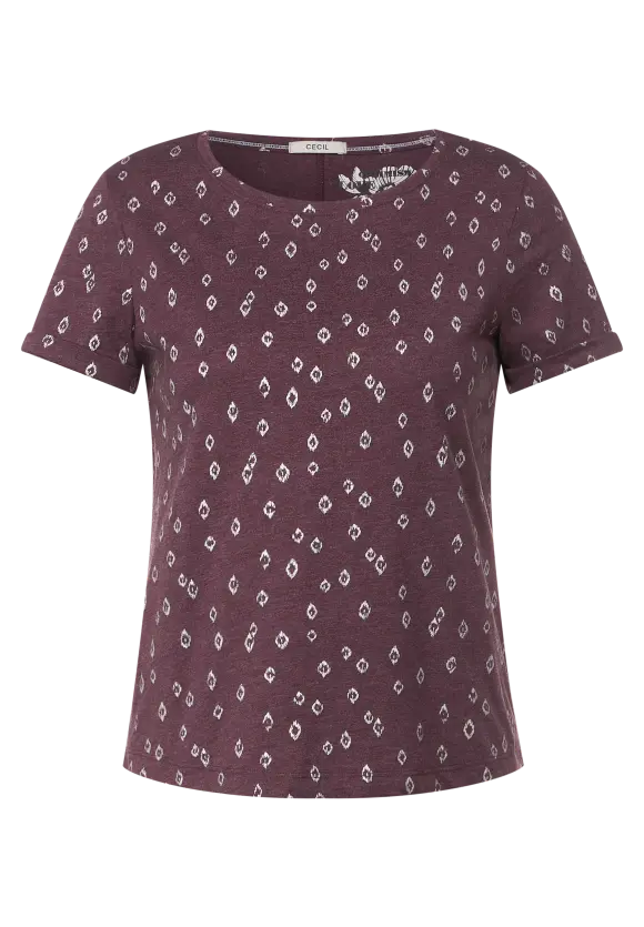 CECIL T-Shirt mit Folienprint