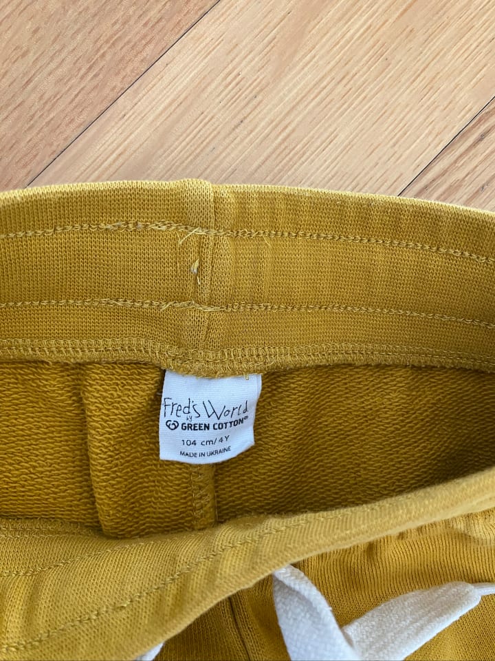 Fred´s World by GREEN COTTON Sweatshorts in Honey günstig kaufen 104