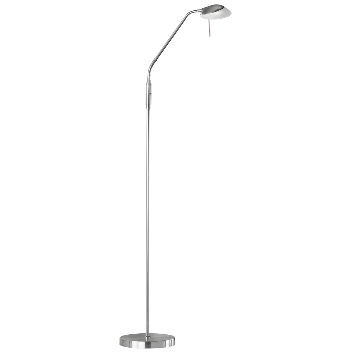 Fischer & Honsel 1-flg LED Stehleuchte Pool-TW Nickel