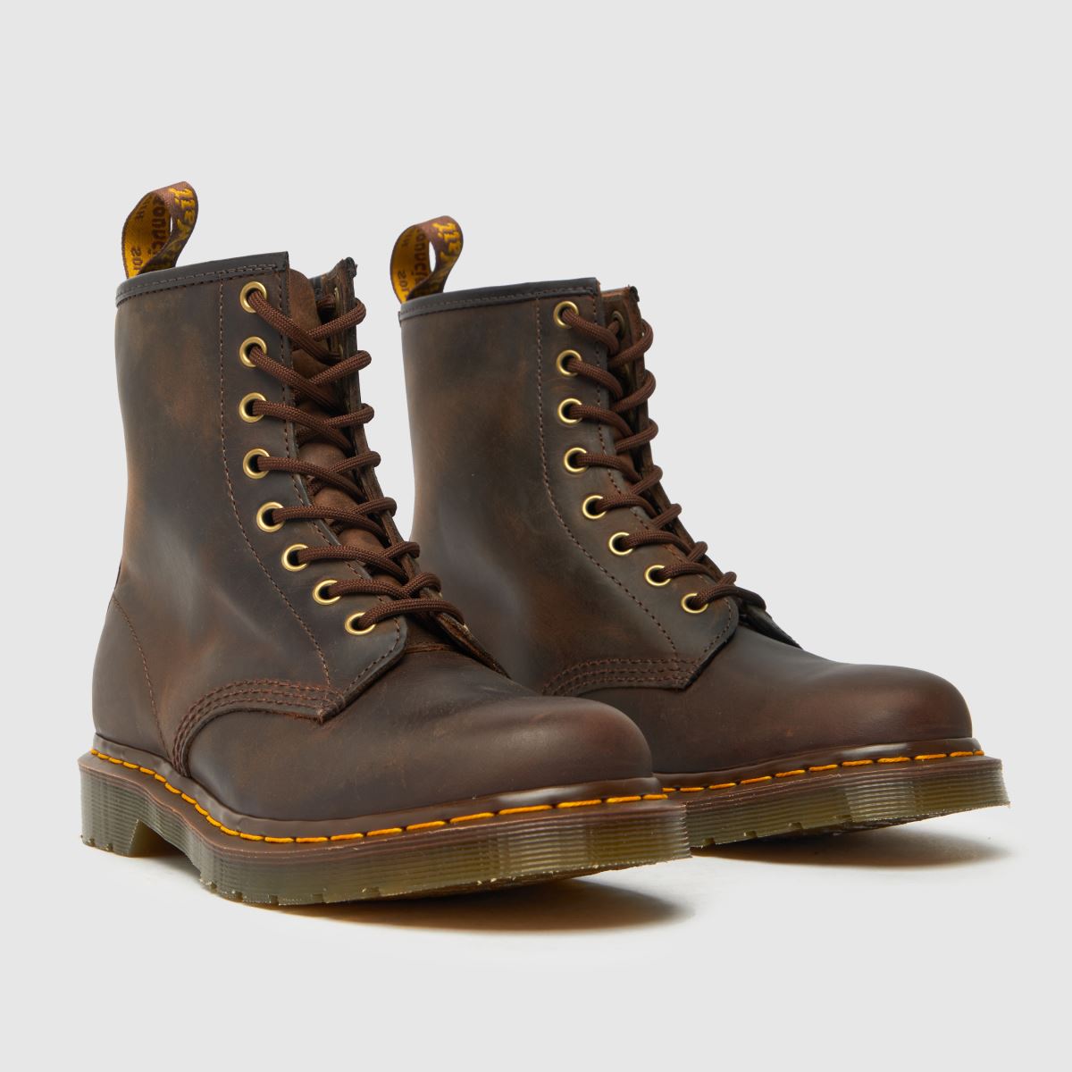 Dr Martens 1460 stövlar i brunt