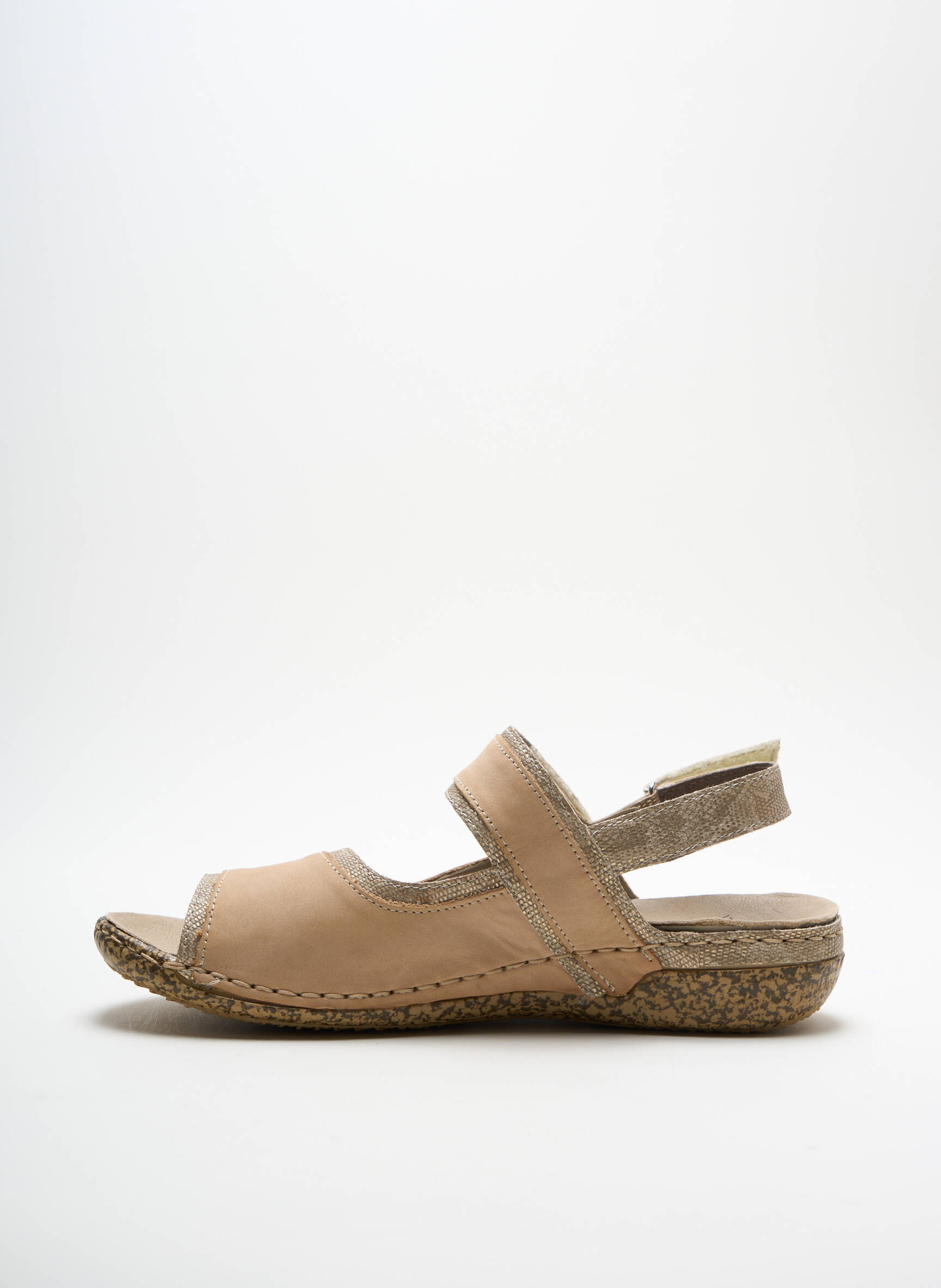 Rieker Sandales Nu Pieds Femme couleur beige