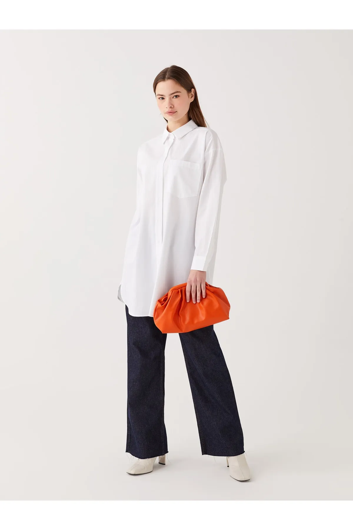 LC Waikiki  Tunika - Weiß - Oversized