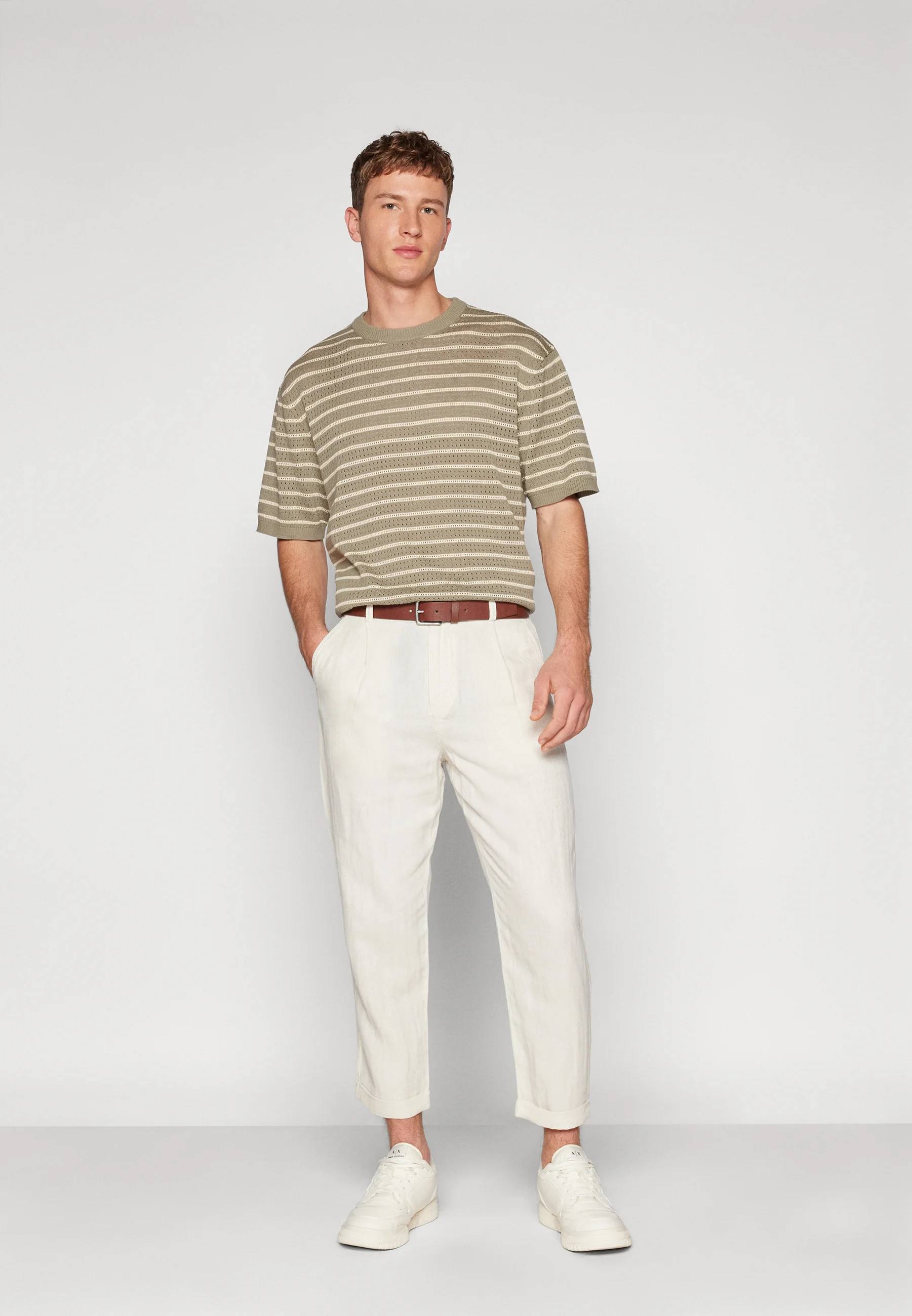 Selected Homme SLH180-RELAXED CROP RON PANT - Pantalones