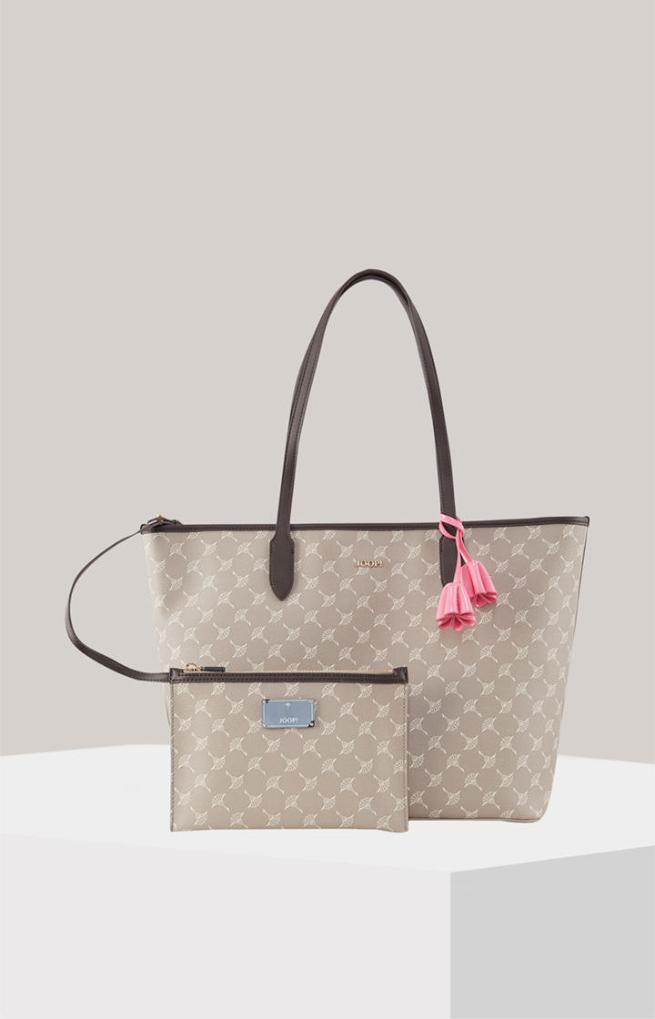 Midi-Shopper Cortina Lara in Greige